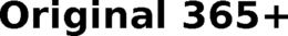 ORIGINAL 365+ trademark