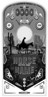 THE HORSE'S SPIRIT CO. 2020 H W N N START JOURNEY 45 500 HORSE WITH NO NAME 5 4 3 DAY 1 trademark