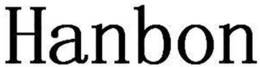 HANBON trademark