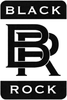 BR BLACK ROCK trademark