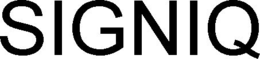 SIGNIQ trademark
