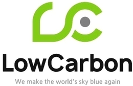 LC LOWCARBON WE MAKE THE WORLD'S SKY BLUE AGAIN trademark