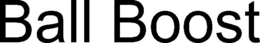 BALL BOOST trademark