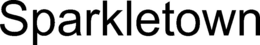 SPARKLETOWN trademark