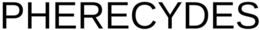PHERECYDES trademark