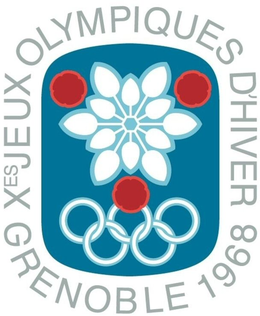 XES JEUX OLYMPIQUES D'HIVER 1968 GRENOBLE trademark