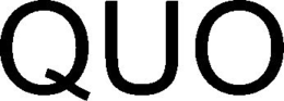QUO trademark