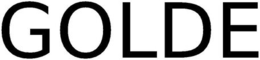 GOLDE trademark