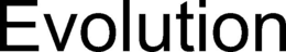 EVOLUTION trademark