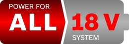 POWER FOR ALL 18 V SYSTEM trademark