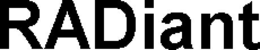 RADIANT trademark
