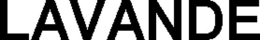 LAVANDE trademark