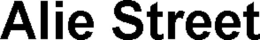ALIE STREET trademark