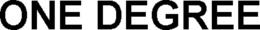 ONE DEGREE trademark