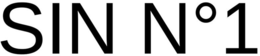 SIN N°1 trademark
