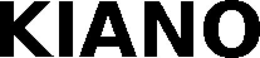 KIANO trademark