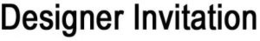 DESIGNER INVITATION trademark