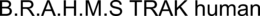 B.R.A.H.M.S TRAK HUMAN trademark
