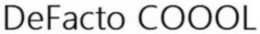 DEFACTO COOOL trademark