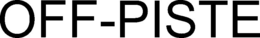 OFF-PISTE trademark