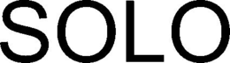 SOLO trademark