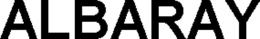 ALBARAY trademark