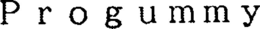 PROGUMMY trademark