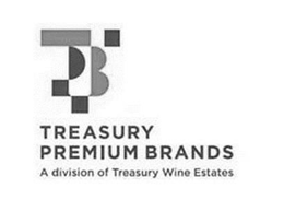 TPB TREASURY PREMIUM BRANDS A DIVISION OF TREASURY WINE ESTATES trademark