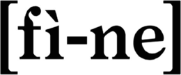 [FÌ-NE] trademark