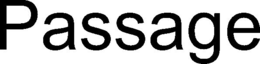 PASSAGE trademark