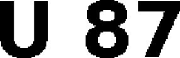 U 87 trademark