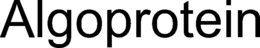ALGOPROTEIN trademark