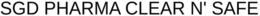 SGD PHARMA CLEAR N' SAFE trademark