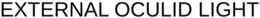 EXTERNAL OCULID LIGHT trademark
