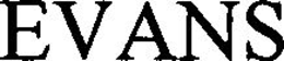 EVANS trademark