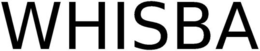 WHISBA trademark