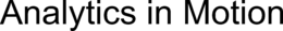 ANALYTICS IN MOTION trademark