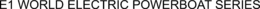 E1 WORLD ELECTRIC POWERBOAT SERIES trademark
