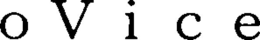 OVICE trademark