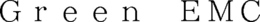 GREEN EMC trademark