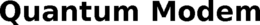 QUANTUM MODEM trademark