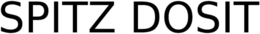 SPITZ DOSIT trademark
