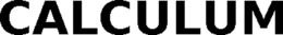 CALCULUM trademark