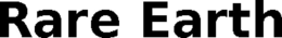 RARE EARTH trademark