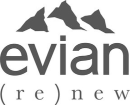 EVIAN (RE) NEW trademark