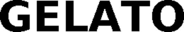 GELATO trademark