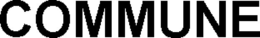 COMMUNE trademark