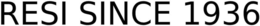 RESI SINCE 1936 trademark