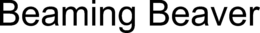 BEAMING BEAVER trademark