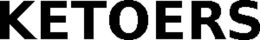 KETOERS trademark